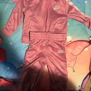Nike Kids' Pink Tracksuit Set